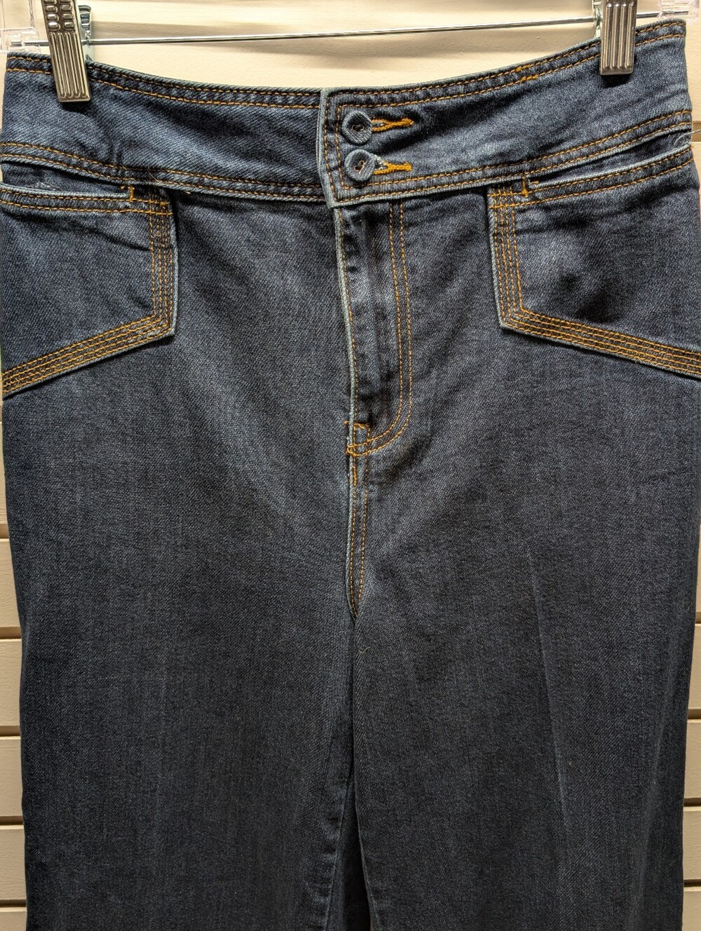 House of Harlow 1960 High-Waist Wide Leg Cinch Back Jeans, Size: 28 EUC - Picture 2 of 10